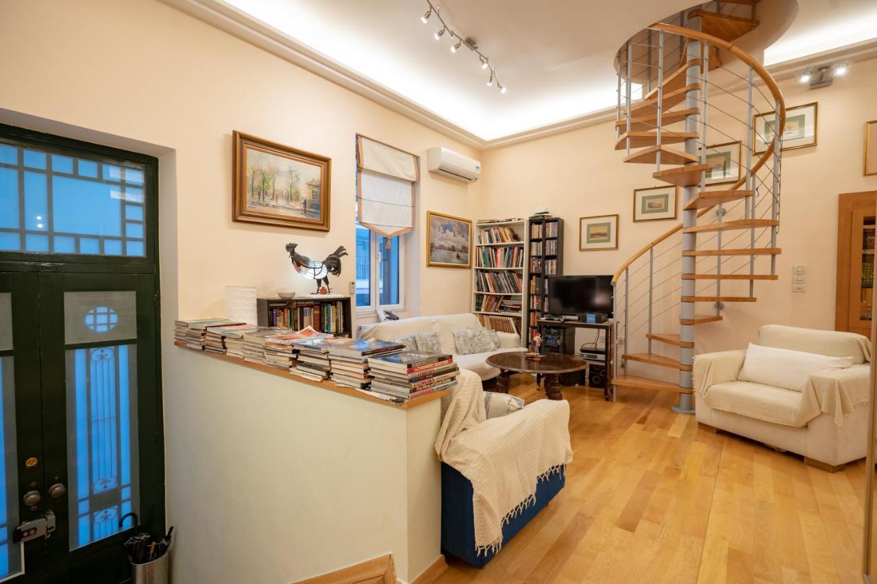 Acropolis Metro St.3 Bedrοοms 6 Persons Maisonette 아테네 외부 사진