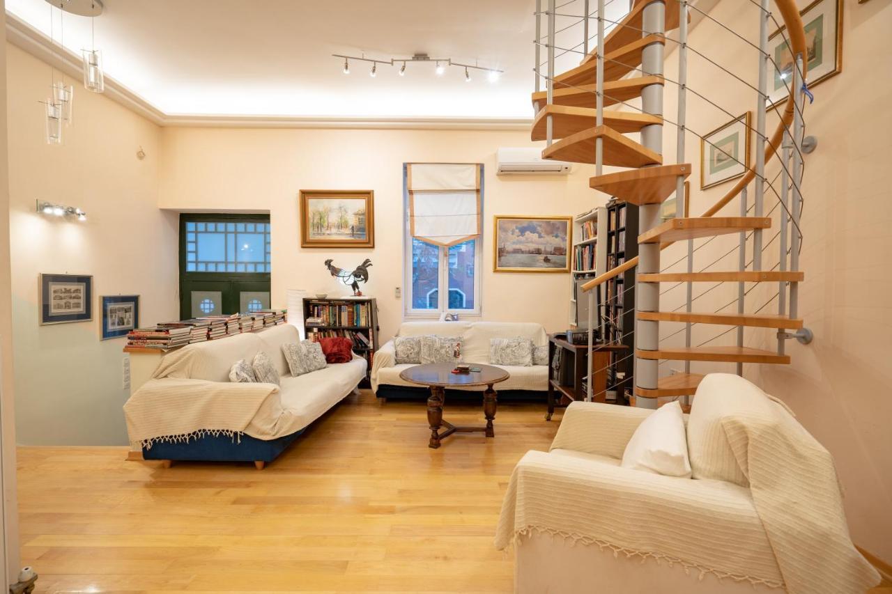 Acropolis Metro St.3 Bedrοοms 6 Persons Maisonette 아테네 외부 사진