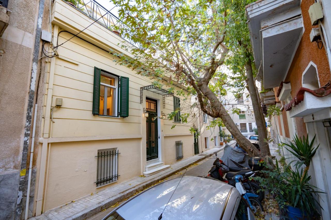 Acropolis Metro St.3 Bedrοοms 6 Persons Maisonette 아테네 외부 사진