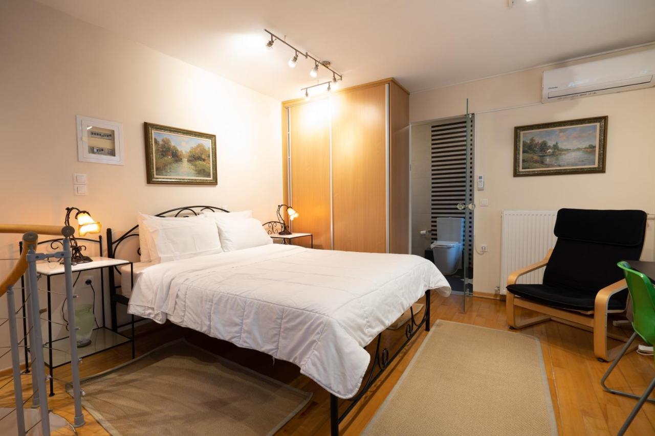 Acropolis Metro St.3 Bedrοοms 6 Persons Maisonette 아테네 외부 사진