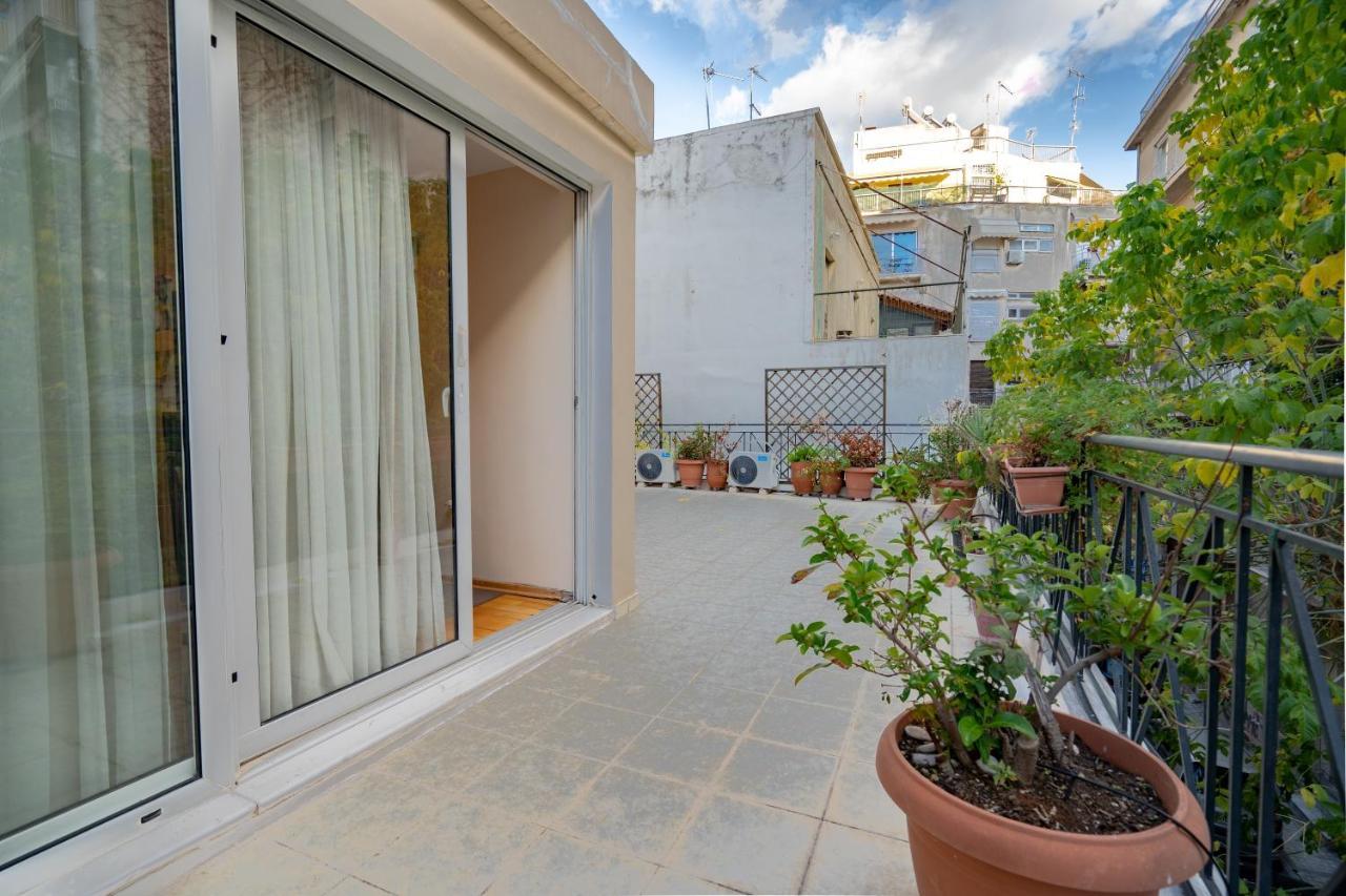 Acropolis Metro St.3 Bedrοοms 6 Persons Maisonette 아테네 외부 사진